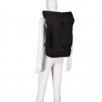Rucksack Eco Series Kyle erweiterbar, Farbe: schwarz, beige, Marke: Johnny Urban, Abmessungen in cm: 31x45x14, Bild 11 von 17