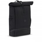 Rucksack Eco Series Kyle erweiterbar, Farbe: schwarz, beige, Marke: Johnny Urban, Abmessungen in cm: 31x45x14, Bild 6 von 17