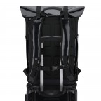 Rucksack Ashton mit Rolltop, Farbe: schwarz, beige, Marke: Johnny Urban, Abmessungen in cm: 30x46x18, Bild 6 von 16