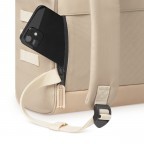 Rucksack Adventurer Medium mit zwei auswechselbaren Vortaschen, Farbe: blau/petrol, beige, Marke: Cabaia, Abmessungen in cm: 27x41x16, Bild 10 von 10