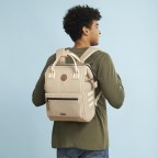 Rucksack Adventurer Medium mit zwei auswechselbaren Vortaschen, Farbe: blau/petrol, beige, Marke: Cabaia, Abmessungen in cm: 27x41x16, Bild 7 von 10