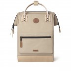 Rucksack Adventurer Medium mit zwei auswechselbaren Vortaschen, Farbe: blau/petrol, beige, Marke: Cabaia, Abmessungen in cm: 27x41x16, Bild 3 von 10