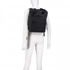 Rucksack City-Lights Hamburg XL CL-12696, Farbe: anthrazit, blau/petrol, beige, Marke: Harbour 2nd, Abmessungen in cm: 29x38x16, Bild 4 von 5