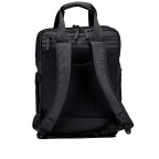 Rucksack City-Lights Hamburg XL CL-12696, Farbe: anthrazit, blau/petrol, beige, Marke: Harbour 2nd, Abmessungen in cm: 29x38x16, Bild 3 von 5
