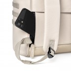 Rucksack Adventurer Large mit zwei auswechselbaren Vortaschen, Farbe: blau/petrol, grün/oliv, beige, Marke: Cabaia, Abmessungen in cm: 29x46x17, Bild 10 von 10