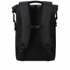 Rucksack Ecodiver Rolltop Backpack L erweiterbar, Farbe: schwarz, orange, Marke: Samsonite, Bild 4 von 16
