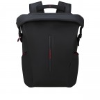 Rucksack Ecodiver Rolltop Backpack L erweiterbar, Farbe: schwarz, orange, Marke: Samsonite, Bild 1 von 16