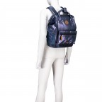 Rucksack Adventurer Medium, Farbe: grau, blau/petrol, Marke: Cabaia, Abmessungen in cm: 27x41x16, Bild 7 von 10