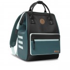 Freizeitrucksack Adventurer Medium MEDIUM.SALTLAKECITY, Farbe: blau/petrol, grün/oliv, Marke: Cabaia, Bild 4 von 10