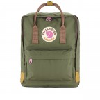 Rucksack Kånken Koncept Limited Edition, Farbe: grau, grün/oliv, rosa/pink, Marke: Fjällräven, Abmessungen in cm: 27.5x36x12, Bild 1 von 6
