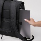 Rucksack Serene Pack mit Laptopfach 16 Zoll, Farbe: schwarz, grün/oliv, beige, Marke: Got Bag, Abmessungen in cm: 29x43x14, Bild 8 von 9