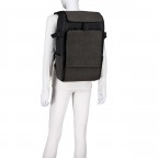 Rucksack Bali, Farbe: schwarz, beige, Marke: Kapten & Son, Abmessungen in cm: 29.5x50x16, Bild 6 von 10
