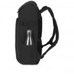 Rucksack Bali, Farbe: schwarz, beige, Marke: Kapten & Son, Abmessungen in cm: 29.5x50x16, Bild 3 von 10