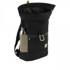 Rucksack Cycling mit Laptopfach 15 Zoll, Farbe: schwarz, blau/petrol, braun, taupe/khaki, grün/oliv, beige, Marke: Faguo, Abmessungen in cm: 28x46x12.5, Bild 2 von 6