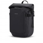 Rucksack Lisbon Small, Farbe: schwarz, beige, Marke: Kapten & Son, Abmessungen in cm: 30x40x17, Bild 2 von 7