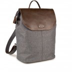 Rucksack Olli O13 Wood, Farbe: braun, Marke: Zwei, EAN: 4250257924871, Abmessungen in cm: 28x40.5x14.5, Bild 2 von 6