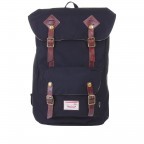 Rucksack American Vintage Größe 26 Liter Black, Farbe: schwarz, Marke: Doughnut, EAN: 4897065900132, Abmessungen in cm: 31x51x16, Bild 1 von 5