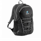 Rucksack Gogo Größe 25 Liter Black Titan, Farbe: schwarz, Marke: Deuter, EAN: 4046051069685, Abmessungen in cm: 30x46x21, Bild 1 von 5