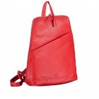 Rucksack Milano Rot, Farbe: rot/weinrot, Marke: Hausfelder Manufaktur, EAN: 4251672756207, Abmessungen in cm: 24x30.5x10, Bild 2 von 7