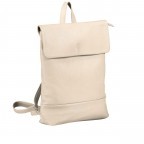 Rucksack Milano Beige, Farbe: beige, Marke: Hausfelder Manufaktur, EAN: 4251672756245, Abmessungen in cm: 25x33x8, Bild 2 von 7