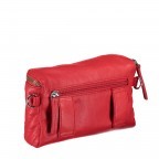 Gürteltasche Rot, Farbe: rot/weinrot, Marke: Hausfelder Manufaktur, EAN: 4251672707926, Abmessungen in cm: 20x12x5, Bild 3 von 8