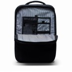 Rucksack Travel Large Größe 30 Liter Black, Farbe: schwarz, Marke: Herschel, EAN: 0828432312085, Abmessungen in cm: 32x47x18, Bild 5 von 6