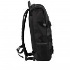 Rucksack Rokko mit Laptopfach 15 Zoll Black, Farbe: schwarz, Marke: Harvest Label, EAN: 4260594130170, Abmessungen in cm: 31x50x14, Bild 3 von 7