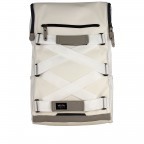 Rucksack Rokko mit Laptopfach 15 Zoll White, Farbe: weiß, Marke: Harvest Label, EAN: 4260594130217, Abmessungen in cm: 31x50x14, Bild 1 von 7