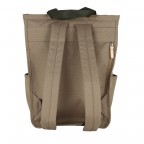 Rucksack Kujo Brown, Farbe: braun, Marke: Harvest Label, EAN: 4260594131108, Abmessungen in cm: 23x37x16, Bild 5 von 8