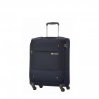 Koffer base-boost Spinner 55 Navy Blue Stripes, Farbe: blau/petrol, Marke: Samsonite, EAN: 5414847963179, Abmessungen in cm: 40x55x20, Bild 1 von 9