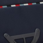 Koffer base-boost Spinner 55 Navy Blue Stripes, Farbe: blau/petrol, Marke: Samsonite, EAN: 5414847963179, Abmessungen in cm: 40x55x20, Bild 5 von 9