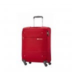 Koffer base-boost Spinner 55 Capri Red Stripes, Farbe: rot/weinrot, Marke: Samsonite, EAN: 5414847963186, Abmessungen in cm: 40x55x20, Bild 1 von 9