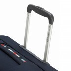 Koffer base-boost Spinner 66 Navy Blue Stripes, Farbe: blau/petrol, Marke: Samsonite, EAN: 5414847963216, Abmessungen in cm: 44x66x28, Bild 3 von 11