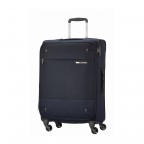 Koffer base-boost Spinner 66 Navy Blue Stripes, Farbe: blau/petrol, Marke: Samsonite, EAN: 5414847963216, Abmessungen in cm: 44x66x28, Bild 1 von 11