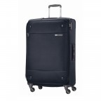 Koffer base-boost Spinner 78 Navy Blue Stripes, Farbe: blau/petrol, Marke: Samsonite, EAN: 5414847963254, Abmessungen in cm: 48x78x31, Bild 1 von 11