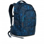 Rucksack Pack Blue Compass, Farbe: blau/petrol, Marke: Satch, EAN: 4057081041138, Abmessungen in cm: 30x45x22, Bild 2 von 17