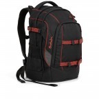 Rucksack Pack Black Volcano, Farbe: schwarz, Marke: Satch, EAN: 4057081041121, Abmessungen in cm: 30x45x22, Bild 2 von 18