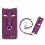 Handyhülle Victoria Fittings Gold mit Kette für iPhone 6/7/8 Violet, Farbe: flieder/lila, Marke: Vaultskin, EAN: 0650327687226, Abmessungen in cm: 7.3x14.5x2, Bild 2 von 9