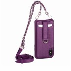 Handyhülle Victoria Fittings Gold mit Kette für iPhone 10 Violet, Farbe: flieder/lila, Marke: Vaultskin, EAN: 5060624030178, Abmessungen in cm: 7.3x14.5x2, Bild 1 von 7
