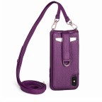 Handyhülle Victoria Fittings Gold mit Lederband für iPhone 10 Violet, Farbe: flieder/lila, Marke: Vaultskin, EAN: 5060624030123, Abmessungen in cm: 7.3x14.5x2, Bild 1 von 9
