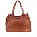 Handtasche Urania 1711-X0001 Leder Cognac, Farbe: cognac, Marke: Campomaggi, EAN: 8054302418454, Abmessungen in cm: 35x24x13, Bild 1 von 8