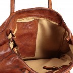 Handtasche Estia Leder Cognac, Farbe: cognac, Marke: Campomaggi, EAN: 8054302400008, Abmessungen in cm: 34x24x13, Bild 8 von 8