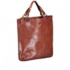 Handtasche Calipso Leder Cognac, Farbe: cognac, Marke: Campomaggi, EAN: 8054302444361, Abmessungen in cm: 33x31x5, Bild 2 von 12