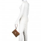 Handtasche Calipso Leder Cognac, Farbe: cognac, Marke: Campomaggi, EAN: 8054302444361, Abmessungen in cm: 33x31x5, Bild 7 von 12