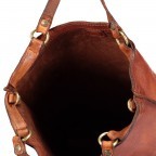 Handtasche Calipso Leder Cognac, Farbe: cognac, Marke: Campomaggi, EAN: 8054302444361, Abmessungen in cm: 33x31x5, Bild 9 von 12