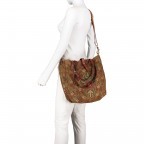 Shopper Canvas Cognac, Farbe: cognac, Marke: Campomaggi, EAN: 8054302430692, Abmessungen in cm: 30x33x14, Bild 4 von 7