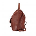 Beuteltasche / Rucksack Smooth-Plain Fabienne B3.9105 Charming Cognac, Farbe: cognac, Marke: Harbour 2nd, EAN: 4046478039353, Abmessungen in cm: 29x37x9, Bild 5 von 12