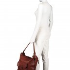 Beuteltasche / Rucksack Smooth-Plain Fabienne B3.9105 Charming Cognac, Farbe: cognac, Marke: Harbour 2nd, EAN: 4046478039353, Abmessungen in cm: 29x37x9, Bild 11 von 12