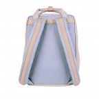 Rucksack Macaroon Bicolor Volumen 16 Liter Lightblue Ivory, Farbe: blau/petrol, Marke: Doughnut, EAN: 4897065905038, Abmessungen in cm: 28x38x11, Bild 3 von 8