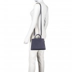 Handtasche Cybill 135-170 Marine, Farbe: blau/petrol, Marke: AIGNER, EAN: 4048392903772, Abmessungen in cm: 24.5x19x8, Bild 4 von 7